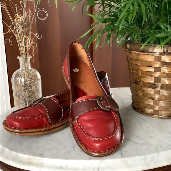 Born Shoes - Born Gorgeous Red Loafers